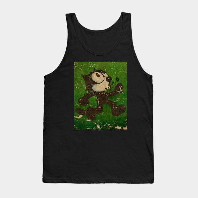 Felix The Cat - Keep Walking Tank Top by secukupnya